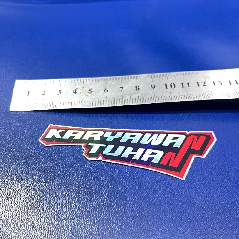 

sticker hologram karyawan tuhan