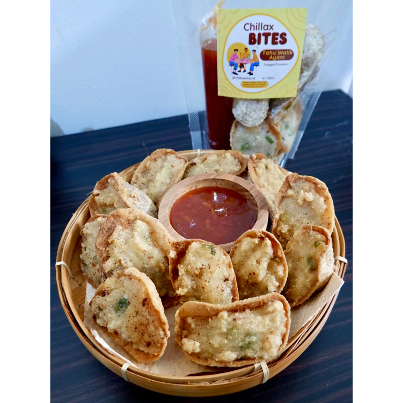 

[Chillax Bites Bogor] Tahu Walik Ayam isi 12 pcs