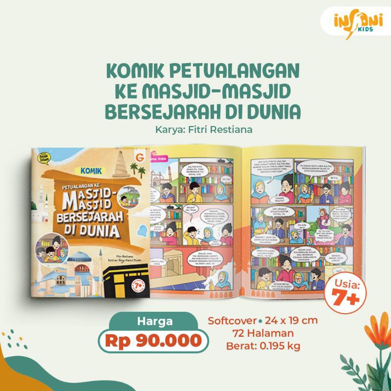 [GEMA INSANI] Komik Petualangan Masjid-masjid Bersejarah