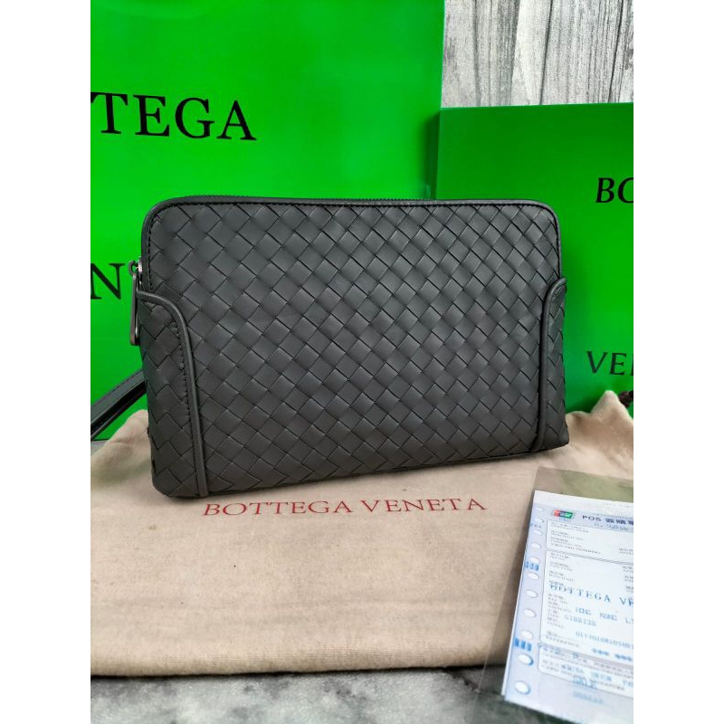 CLUTCH HANDBAG PRIA BOVEN543 ANYAMAN IMPOR MIROR BRANDED VIP