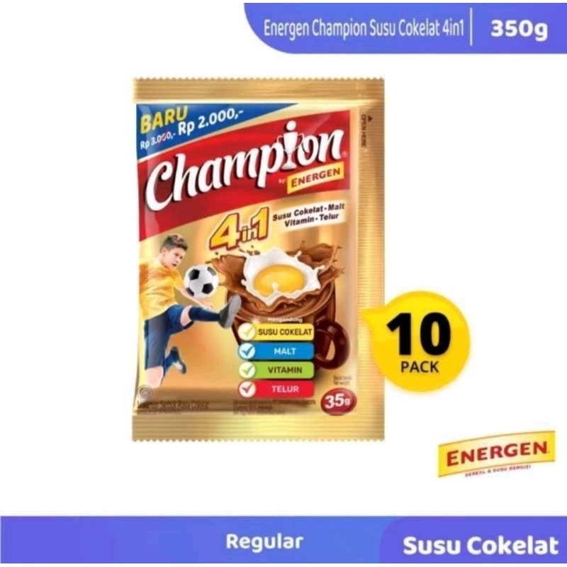 

Energen Champion 10 Set 35 Gram