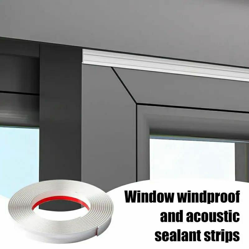 Silikon Penutup Celah Pintu Jendela Sliding Kaca Anti Air Anti Debu Anti Angin