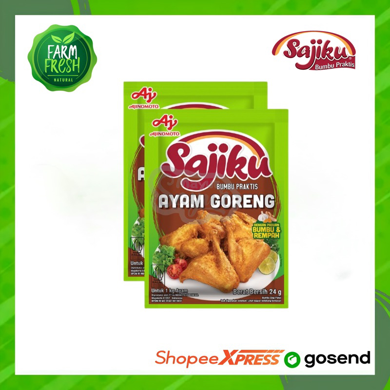 

KIRIM INSTAN Bumbu Sajiku Ayam Goreng Kemasan 24g
