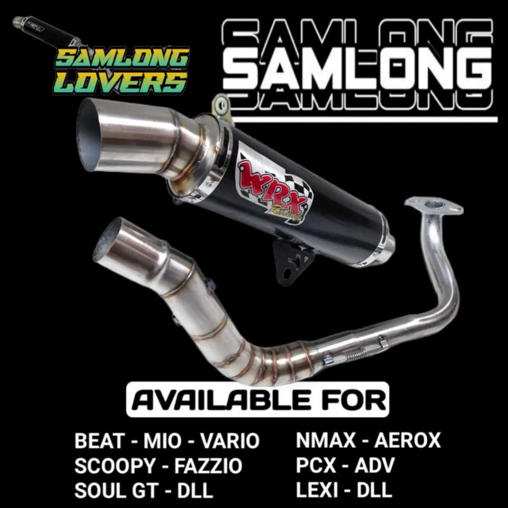 knalpot wrx hitam/knalpot wrx samlong/knalpot wrx nmax old/knalpot wrx nmax new/knalpot wrx samlong 