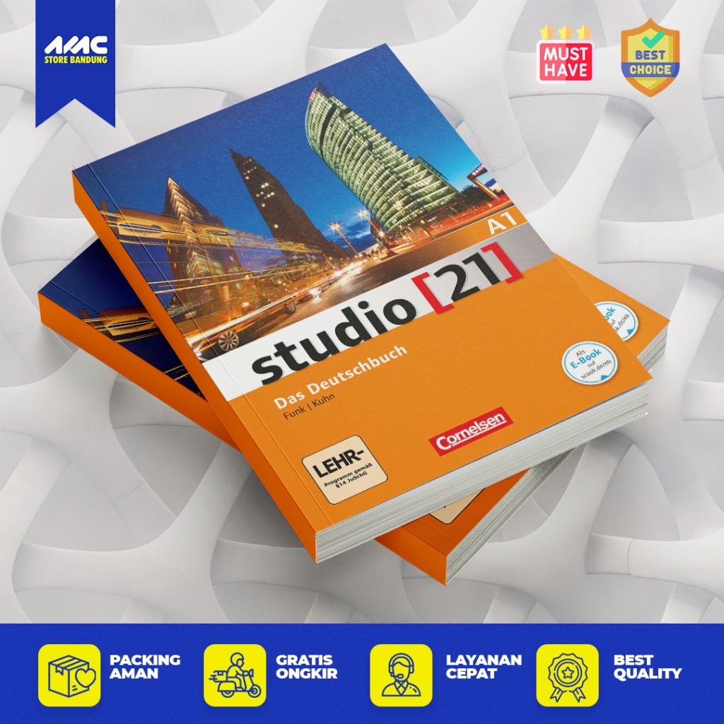 Buku Bahasa Jerman Studio 21 A1 | A2 | B1 Das Deutschbuch