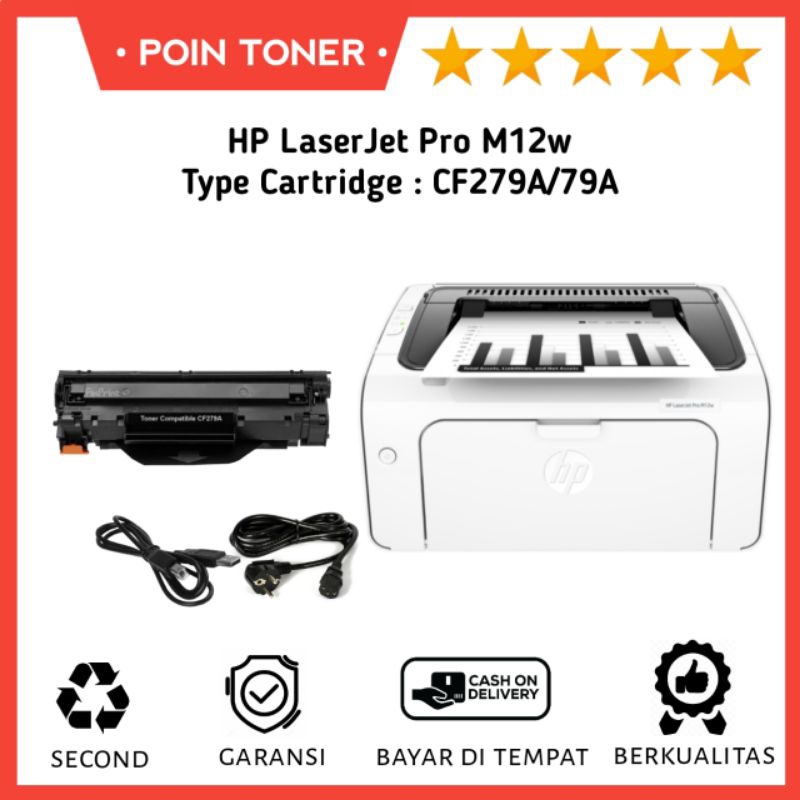 Printer HP LaserJet Pro M12w