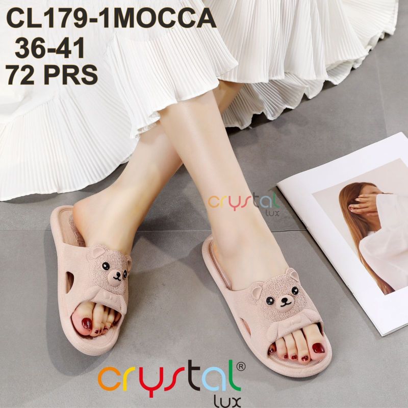 SANDAL SELOP BONEKA/SANDAL SELOP WANITA/CL179-1hitam