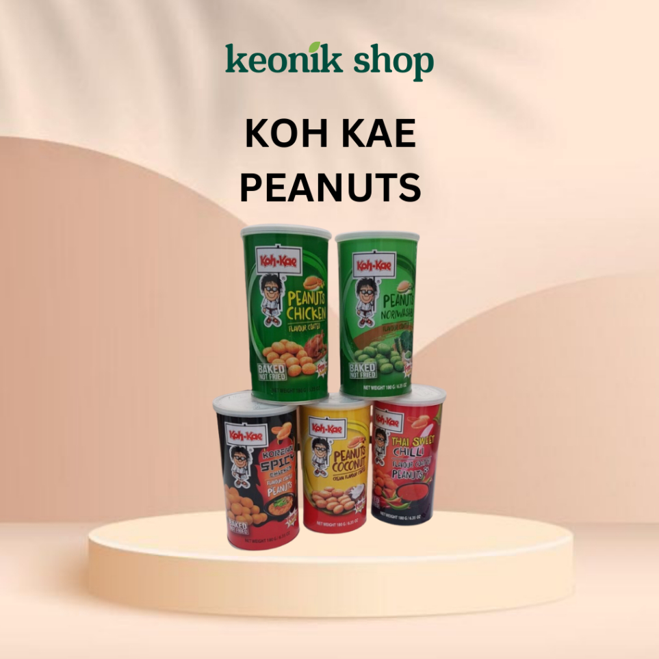 

Terbaru KOH KAE PEANUT [IMPORT THAILAND] 180GR [HALAL] KACANG ATOM