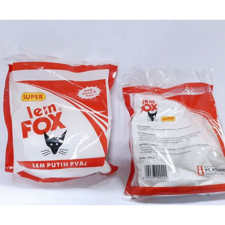 

Readystock Refill Lem Fox 350 Gr / Merah / (1pcs)