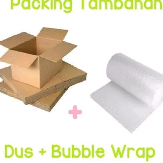 

Murah PACKING TAMBAHAN DUS PLUS BUBBLE WARP UNTUK MENGHINDARI BARANG BELANJA ANDA TIDAK RUSAK