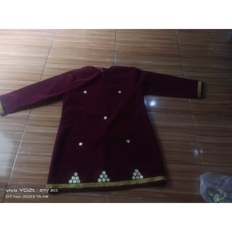 baju penari palembang ready