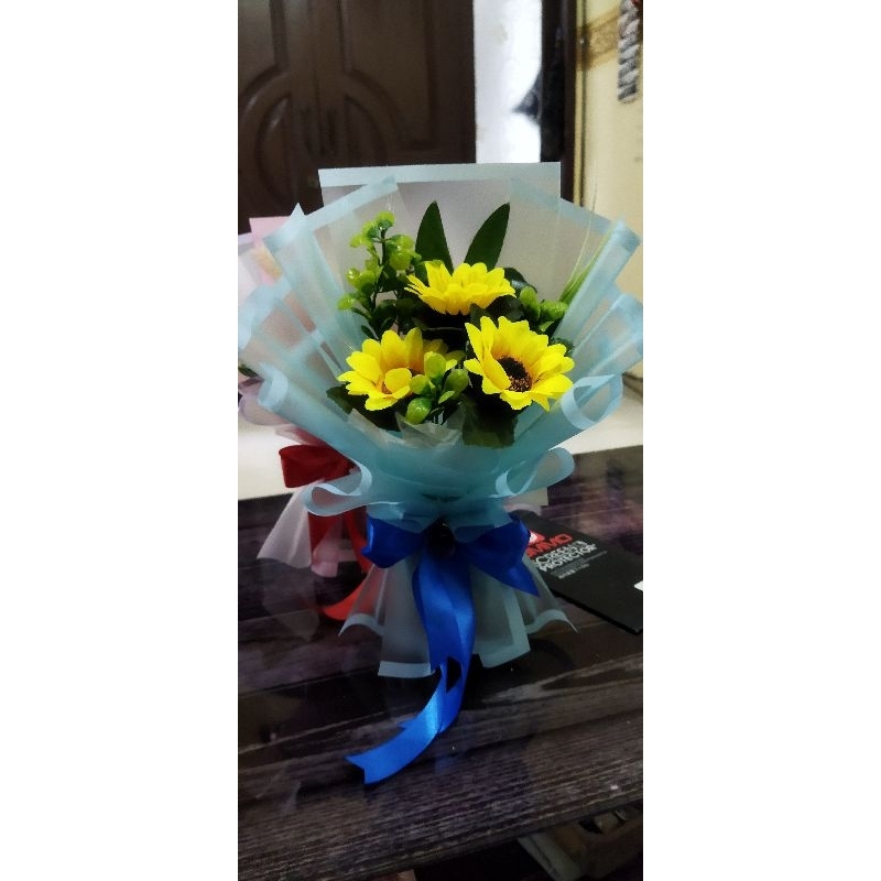 Buket Bunga Hari Guru // Free Kartu Ucapan Dan Topper Guru