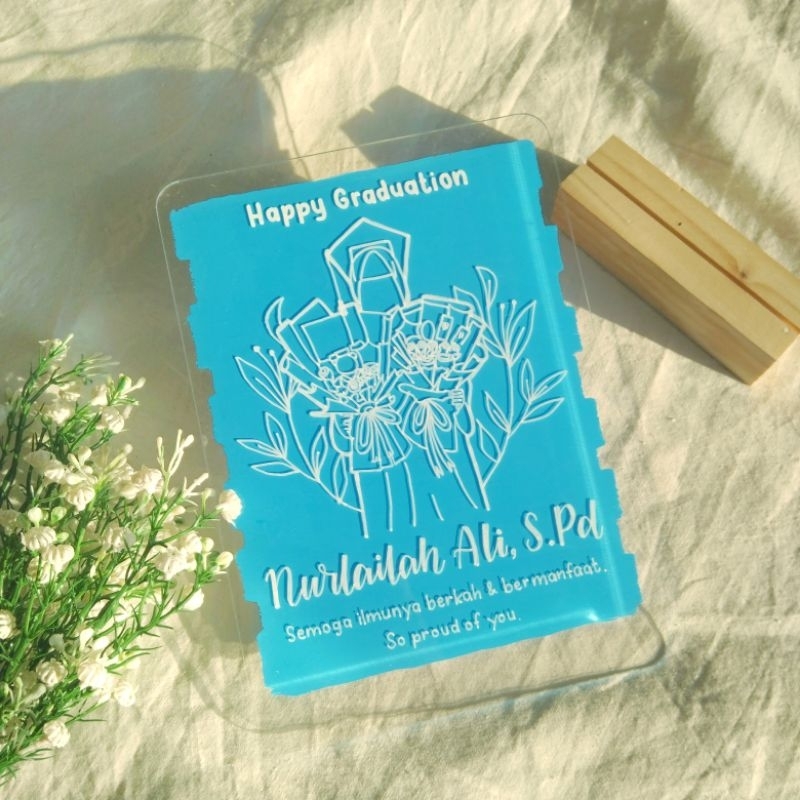 ACRYLIC GIFT | ACRYLIC LETTERING  | KADO WISUDA/GRADUATION