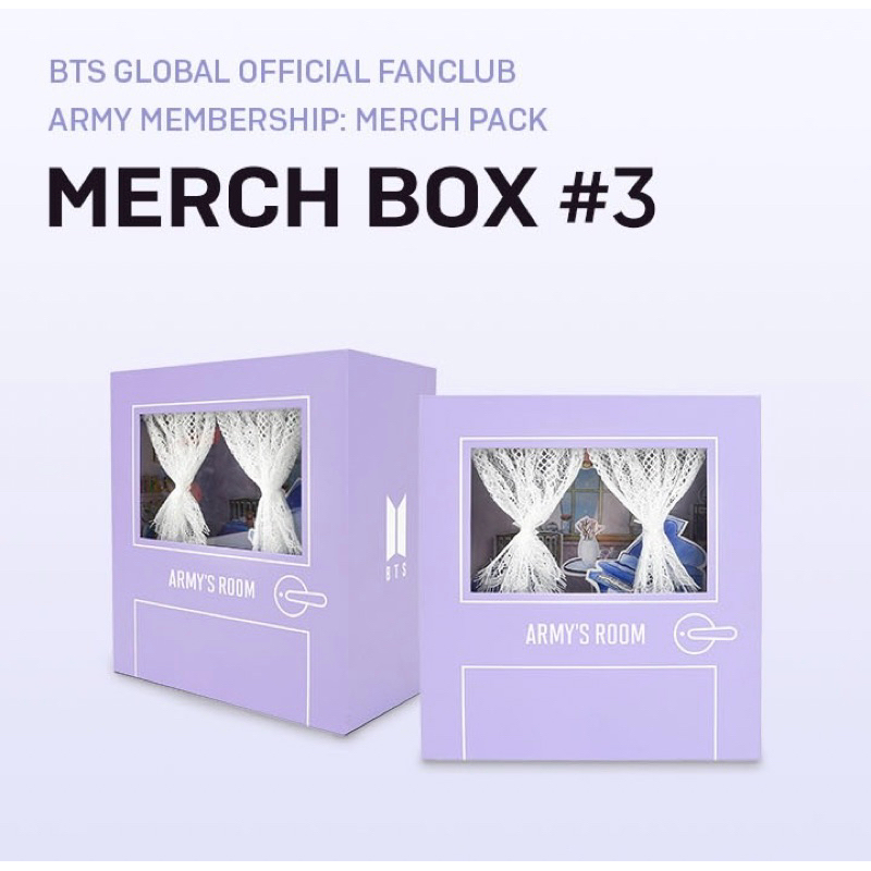 BTS - MERCH BOX 3 Army’s Room OFFICIAL