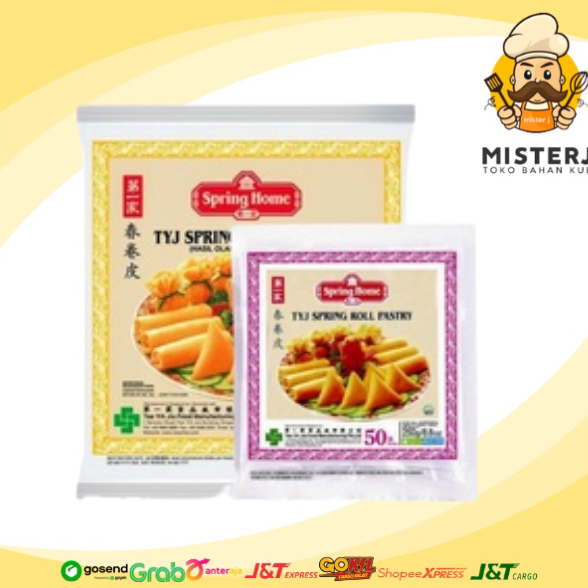 

Super Promo.. TYJ | Kulit Lumpia | Kulit Pangsit | Thermafrezee | Kecil 50 Lembar | Besar 20 Lembar | Spring Roll Siap Pakai 03F