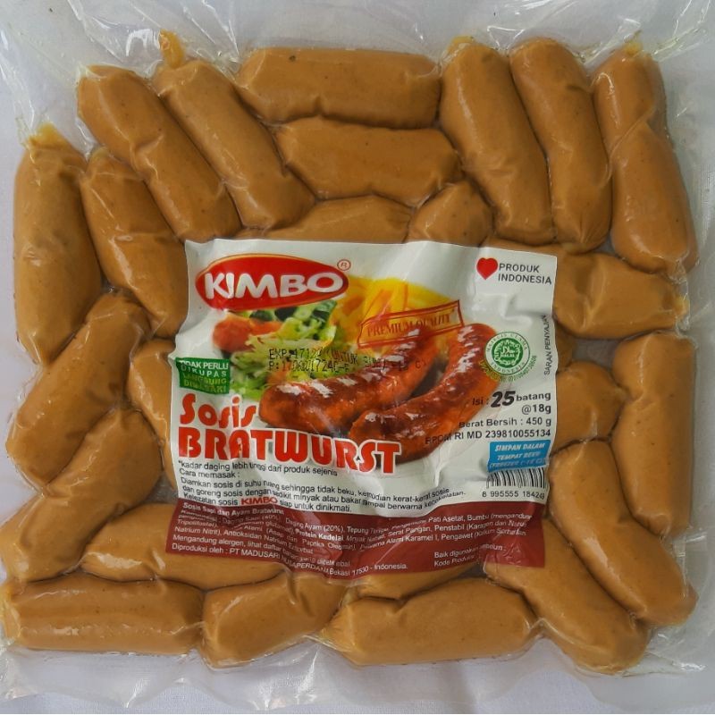 

KIMBO Sosis Cocktail Original isi 25 Pcs | sosis bakar