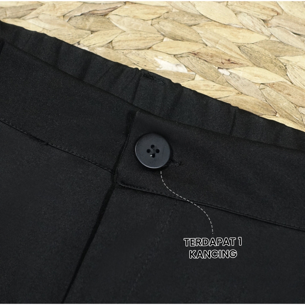 Celana Kerja formal zipper slimfit celana kerja wanita skinny