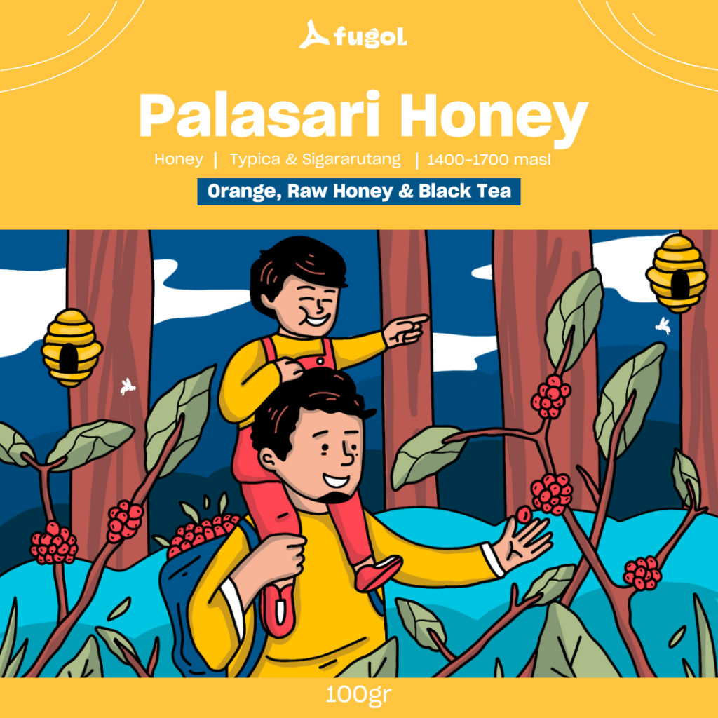 

Biji Kopi Arabika PALASARI HONEY (100 gr) Specialty Coffee Beans