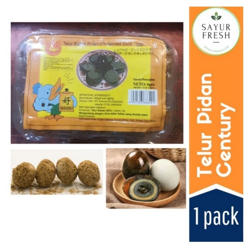 

Telur pidan/telur pitan/preservasi duck egg