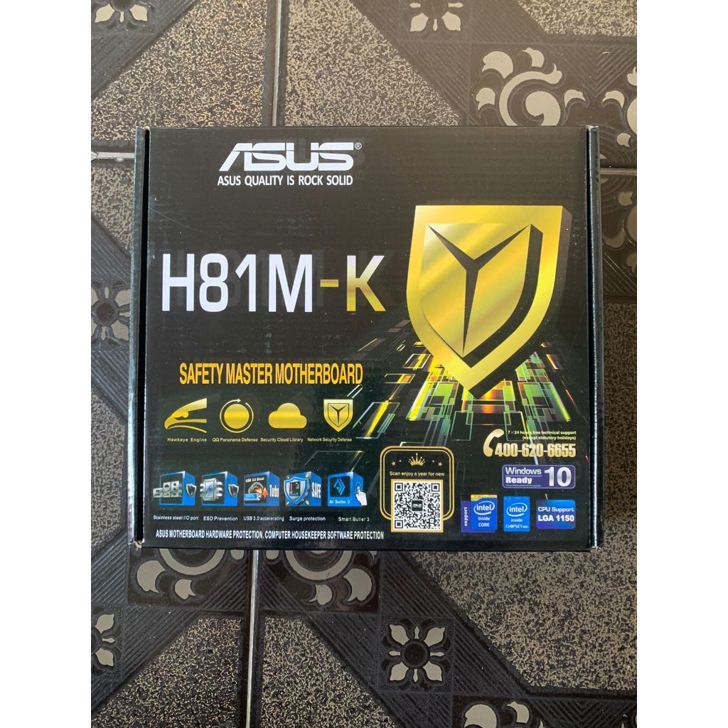 MOTHERBOARD ASUS H81M-K SOCKET 1150 / MOBO ASUS H81MK H81 MK