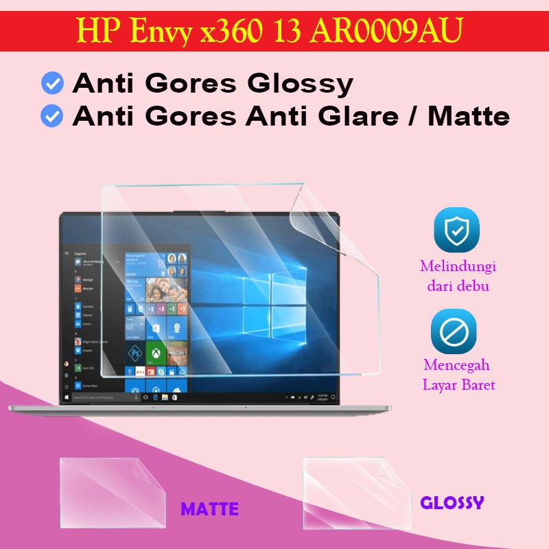 HP Envy x360 13 AR0009AU Touchpad Cover Screen Protector Antigores