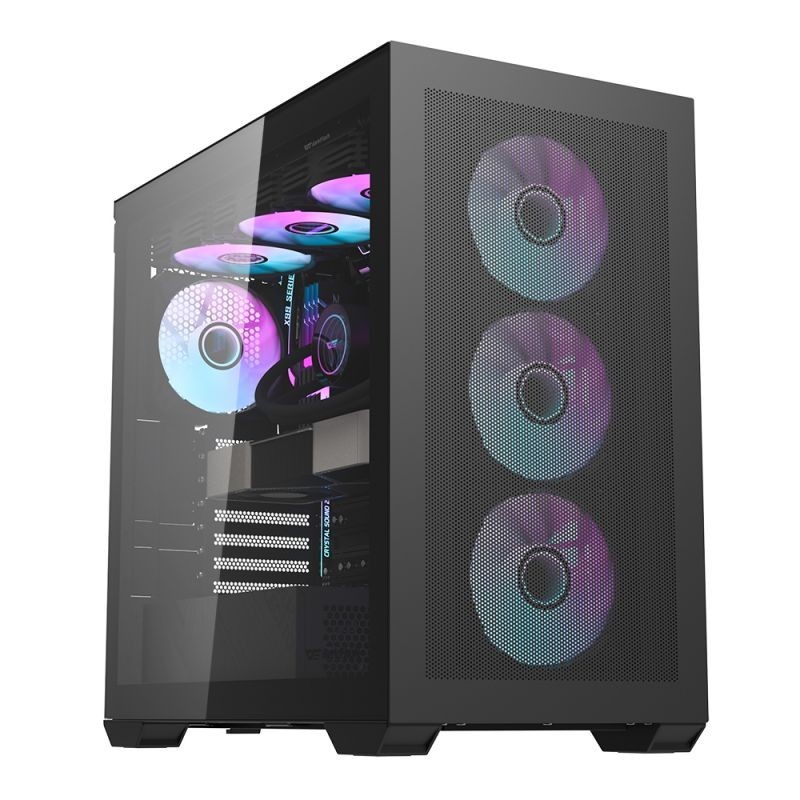 DarkFlash DLX4000 Mesh E-ATX Casing PC Gaming Tempered Glass