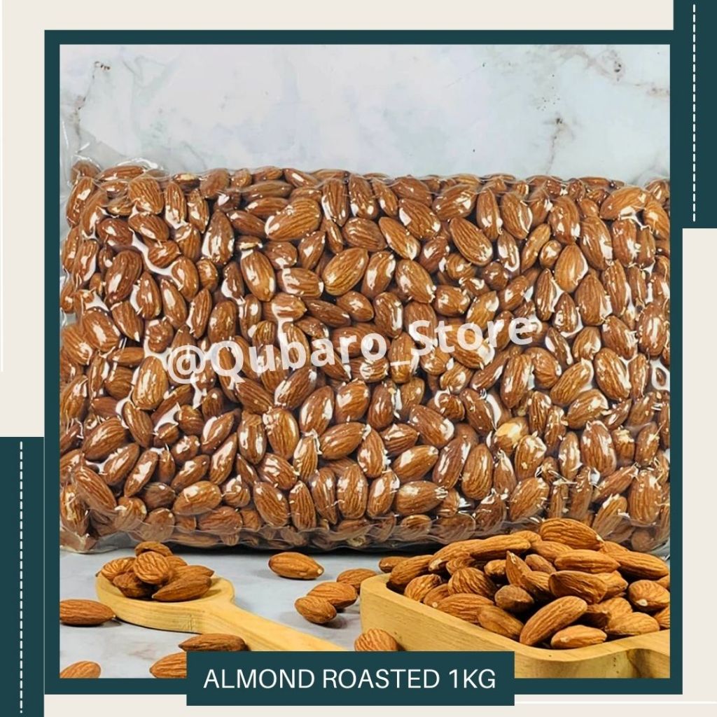 

Almond Roasted 1Kg || Kacang Almond Panggang || Almond Panggang