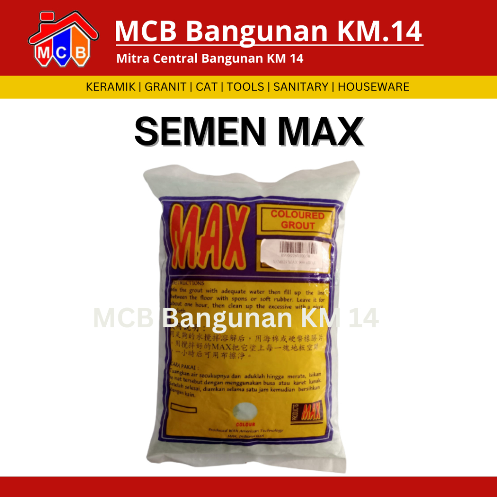Semen MAX / Semen Nat Keramik / Semen Warna