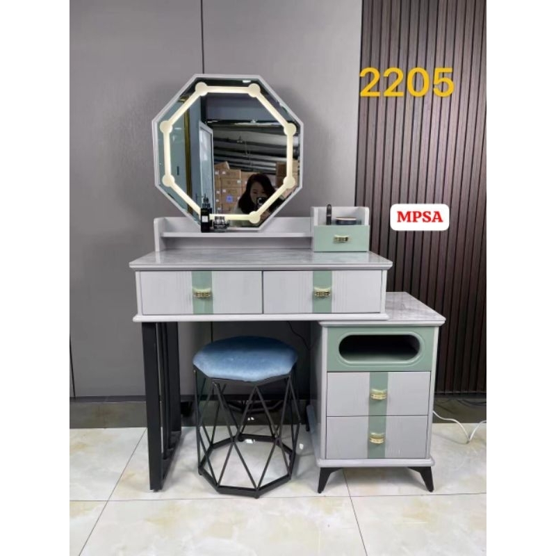 Meja Rias Import Ala Korea Vanity Dressing Table Minimalis (Palembang)