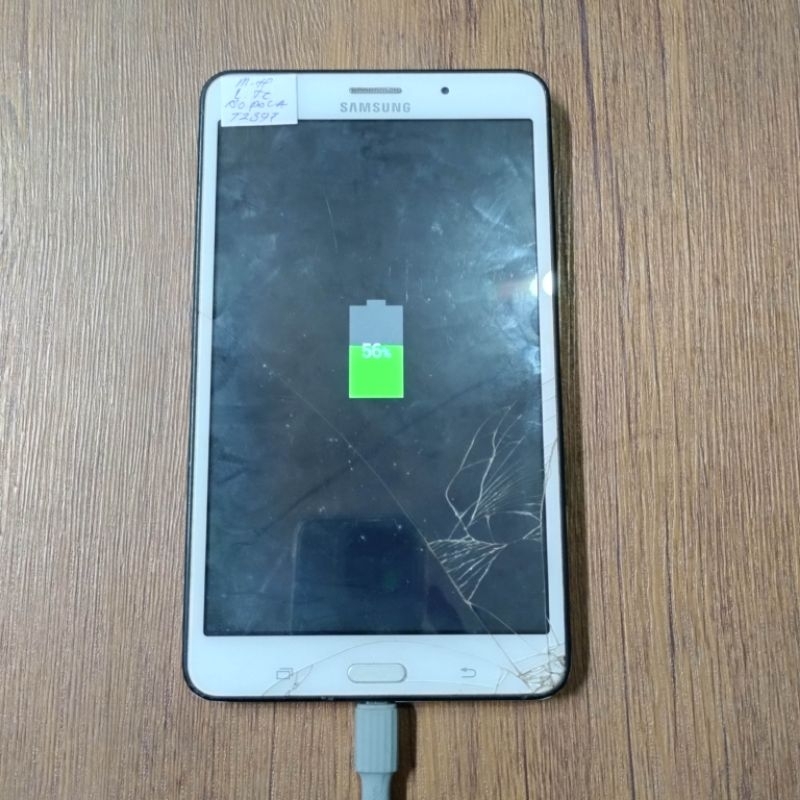 Mesin samsung tab 4 T2397 hidup minus lcd