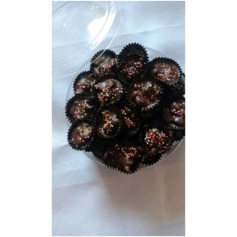 

A❤️S Dark Cokelat kacang premium kemasan toples