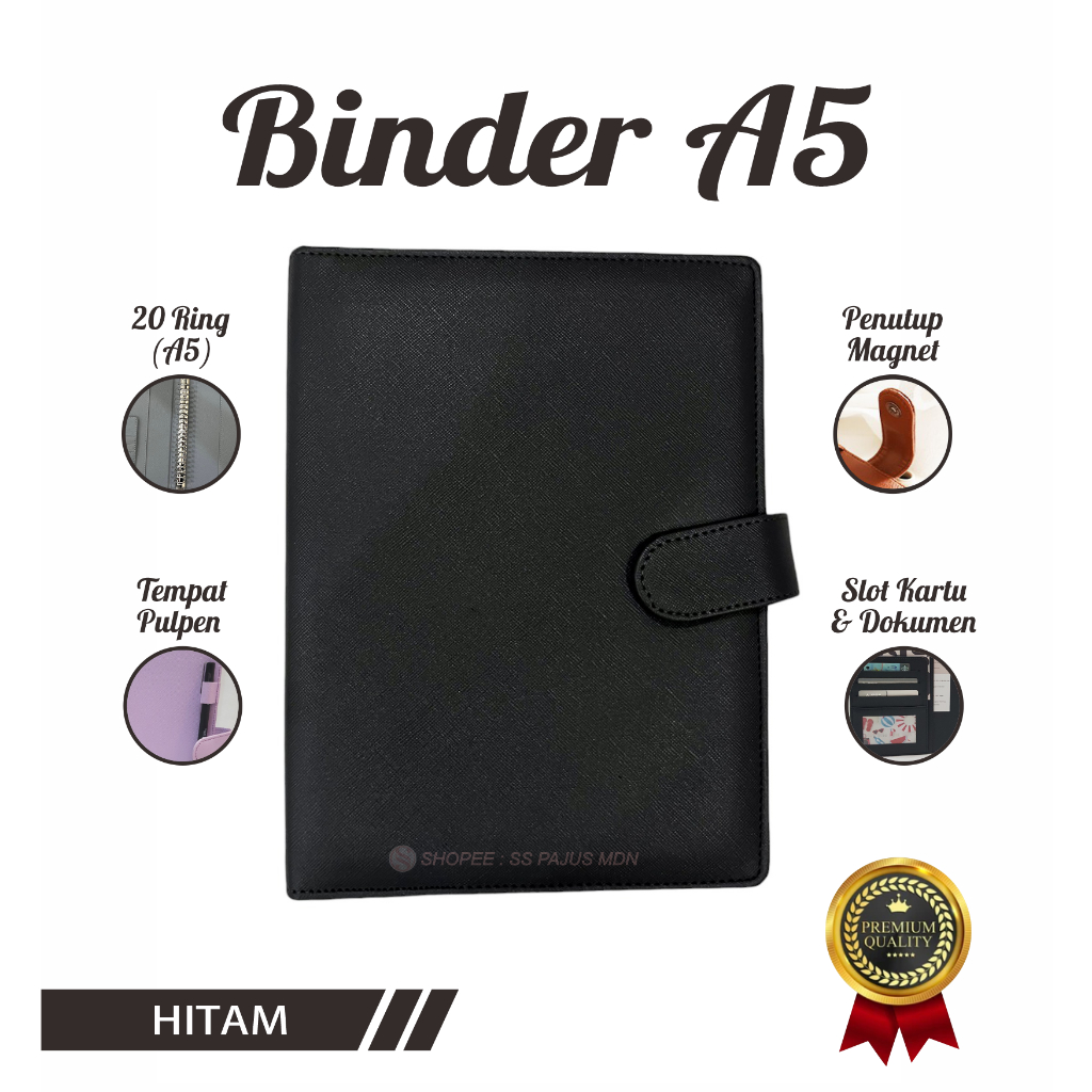 

BINDER POLOS EKSKLUSIF A5 20 RING AGENDA POLOS EKSKLUSIF A5 POLOS 20 RING BINDER A5 20 RING MURAH + ISI KERTAS A5 LOOSE LEAF