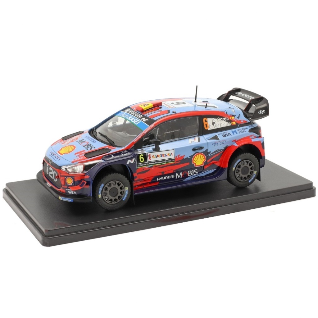 Diecast Altaya 1/24 - Hyundai i20 Coupé WRC #6 Rally Sardegna 2019