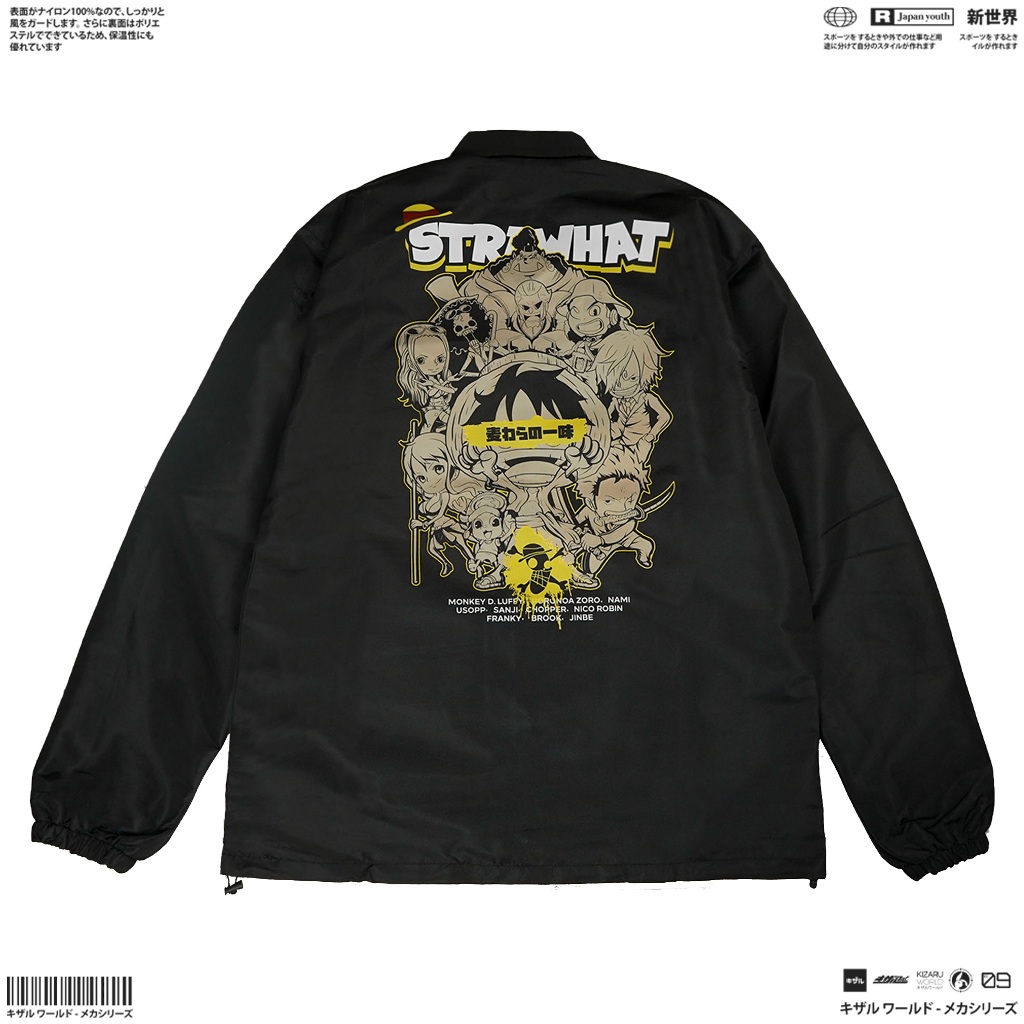 KIZARU Jaket Coach Anime One Piece SHP