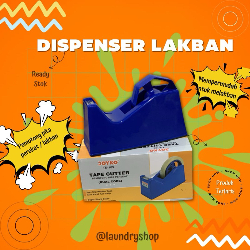 Dispenser Lakban Pemotong Lakban Alat lakban Tape Cutter Lakban