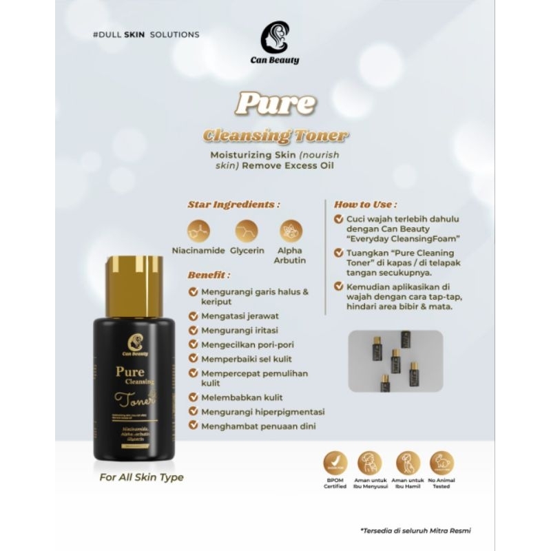 (ECER CAN BEAUTY) TONER CAN BEAUTY