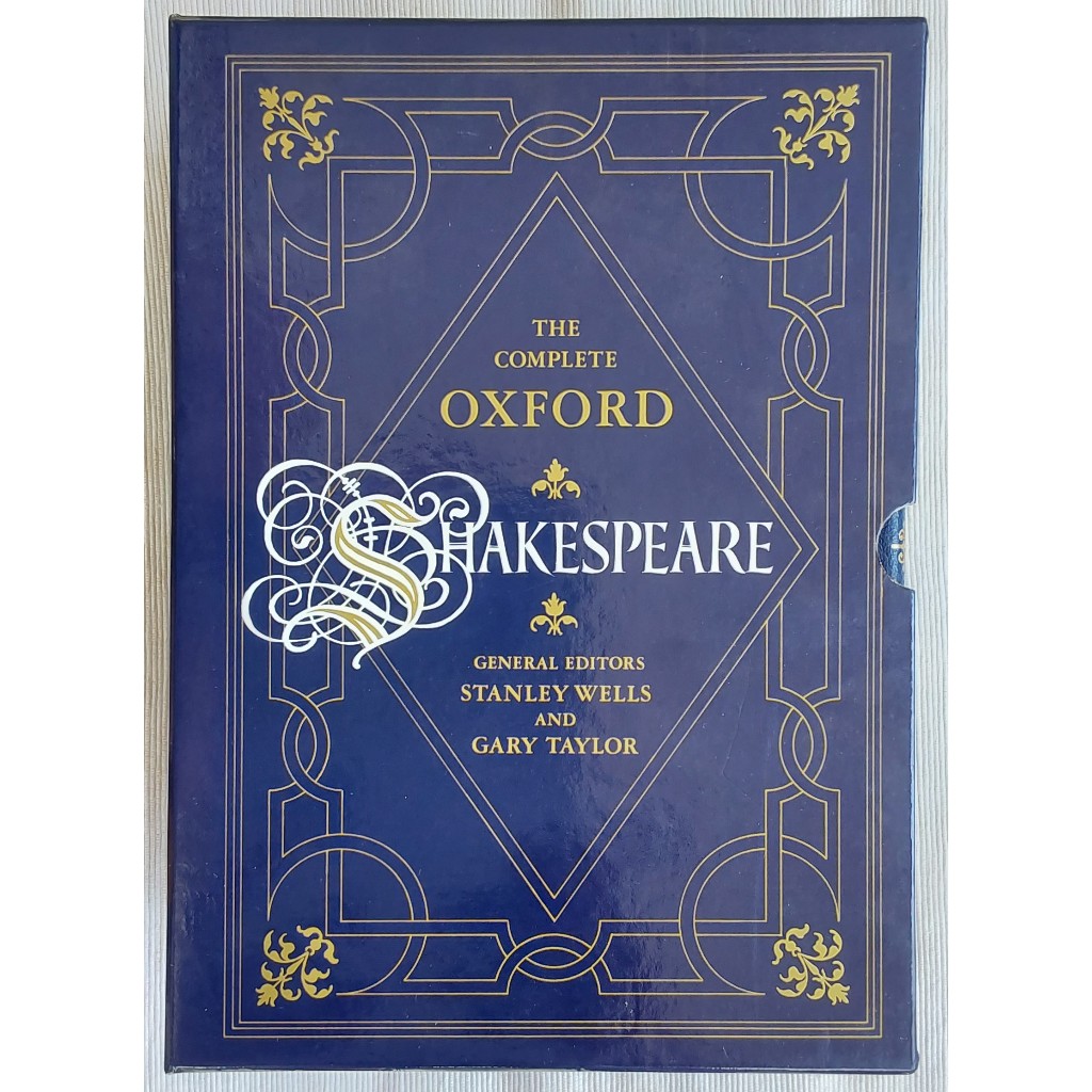 ***LIKE NEW*** The Complete Oxford Shakespeare (Three Volume Box Set) edited by Stanley Wells and Ga