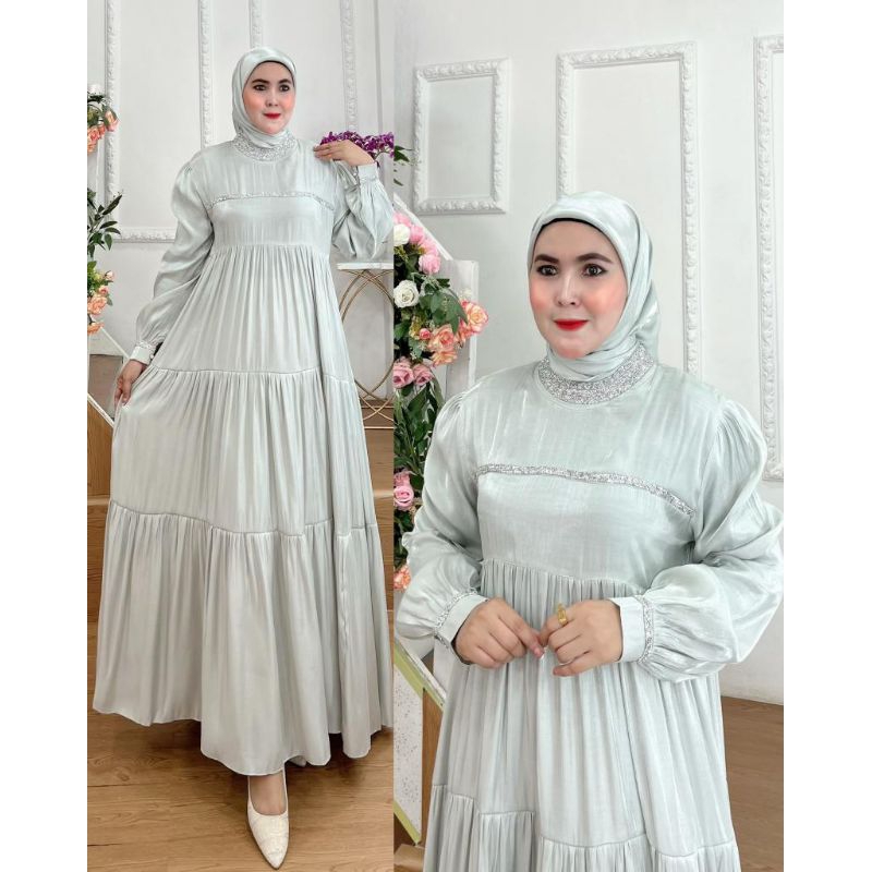 Gamis sahara set hijab