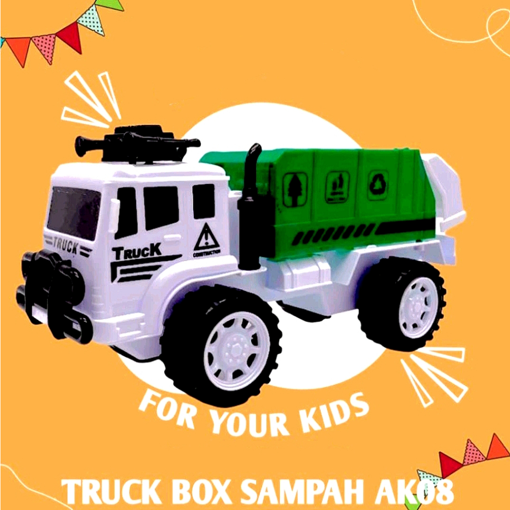 MAINAN ANAK TRUK BOX SAMPAH BESAR AK 08