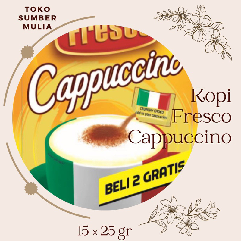 

Kopi Fresco Cappuccino Renteng Renceng