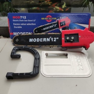 MODERN Chainsaw Mini 12" Inch Adaptor Gerinda Jadi Gergaji Potong Kayu