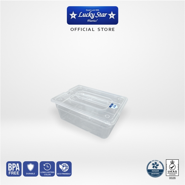 Lucky Star - FOOD PAN / TEMPAT PRASMANAN ALINA 1500 ML / wadah serbaguna