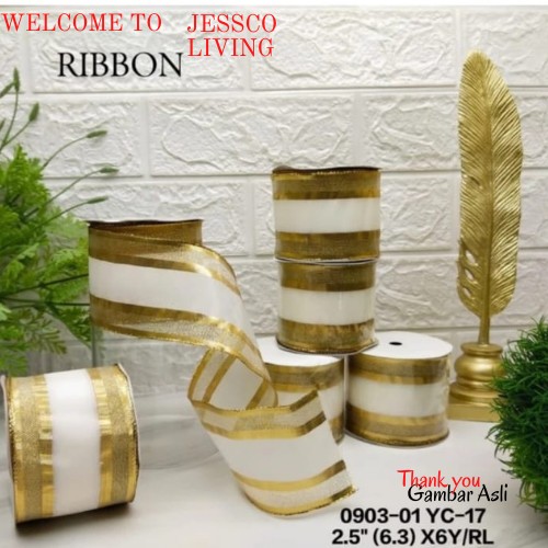 import Pita Rol Dekorasi Aksesoris Natal 0903-01(YC-17)