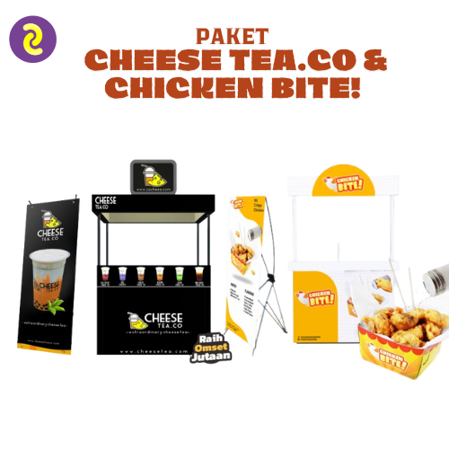 

Paket Usaha Franchise CHEESE TEA.CO & CHICKEN BITE