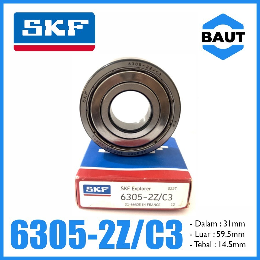 Bearing 6305 - 2Z/C3 SKF