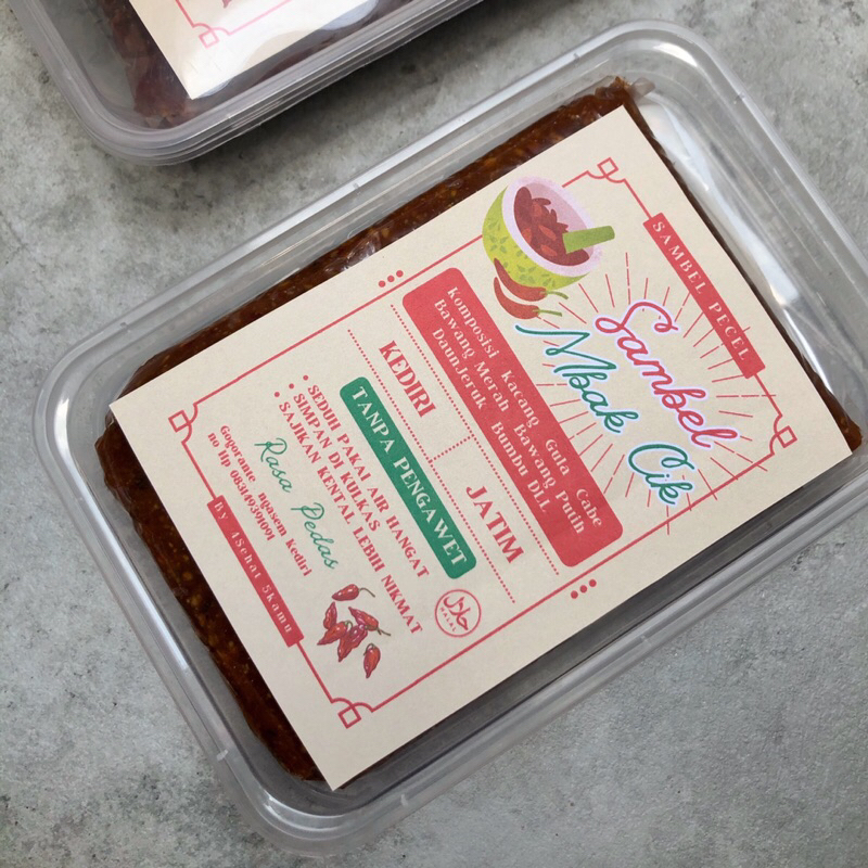 

Sambel Pecel MbakCik 1/4KG