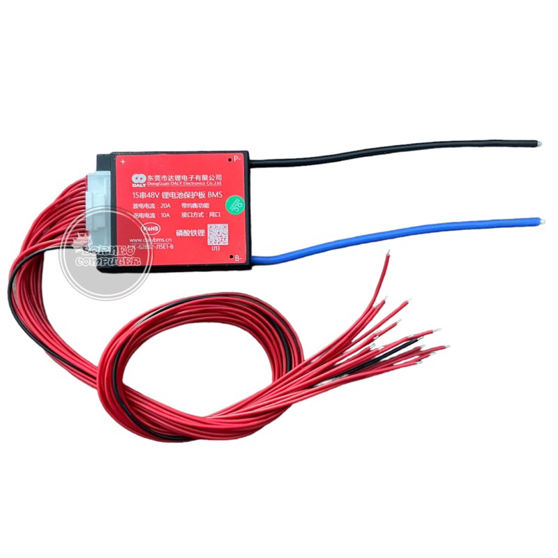 BMS DALY 15S 48V BATTERY LIFEPO4