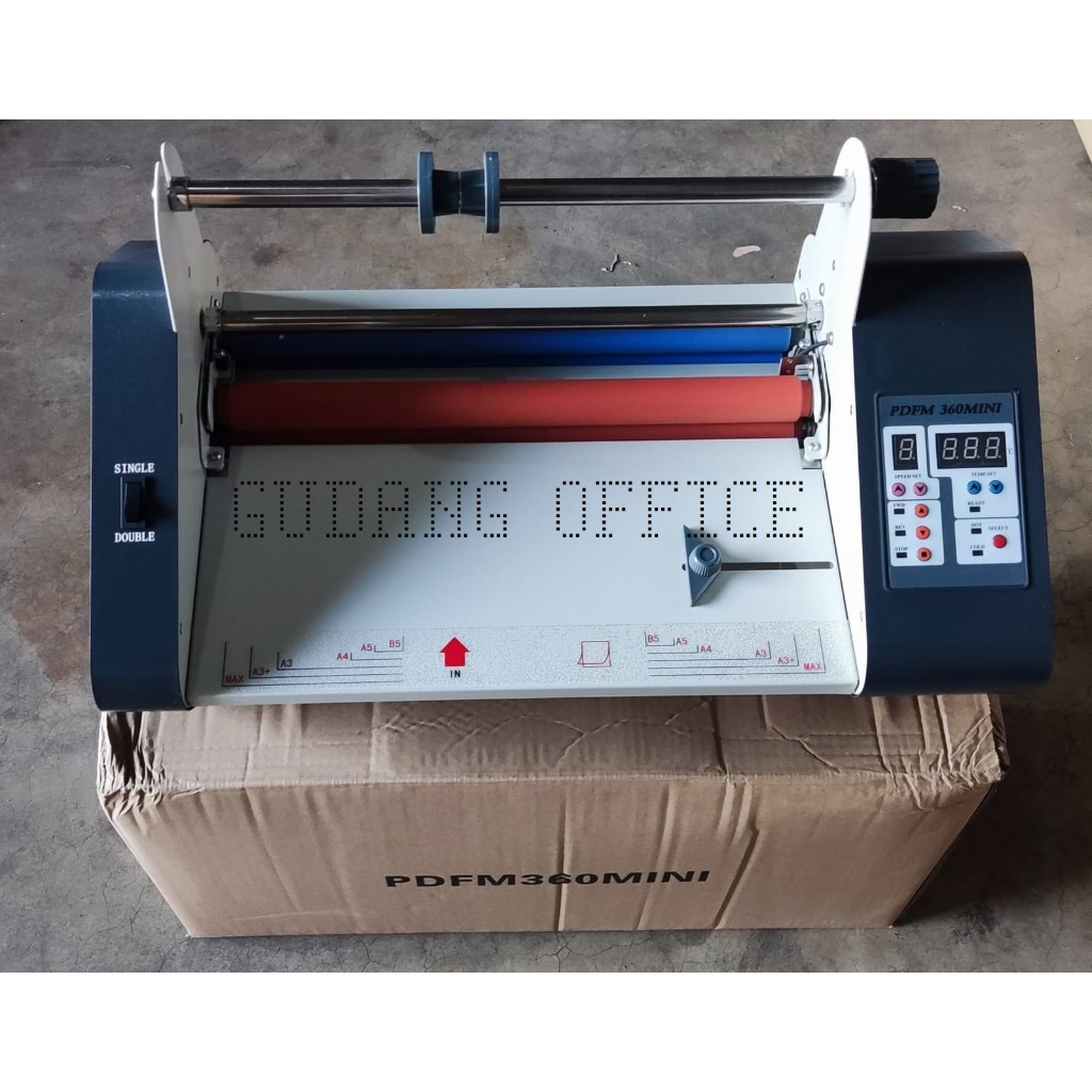 MESIN LAMINATING / LAMINATOR PDFM-360 MINI / LAMINATOR PDFM-480 MINI