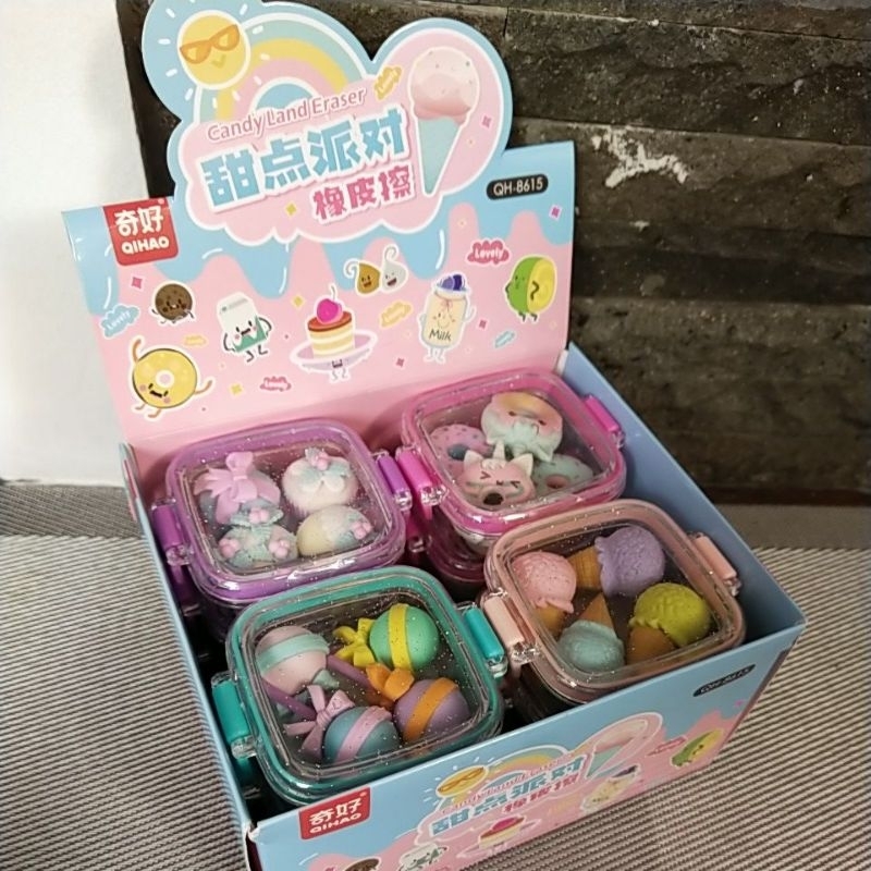 

Penghapus Lucu / Candy Land Eraser / Sushi Eraser