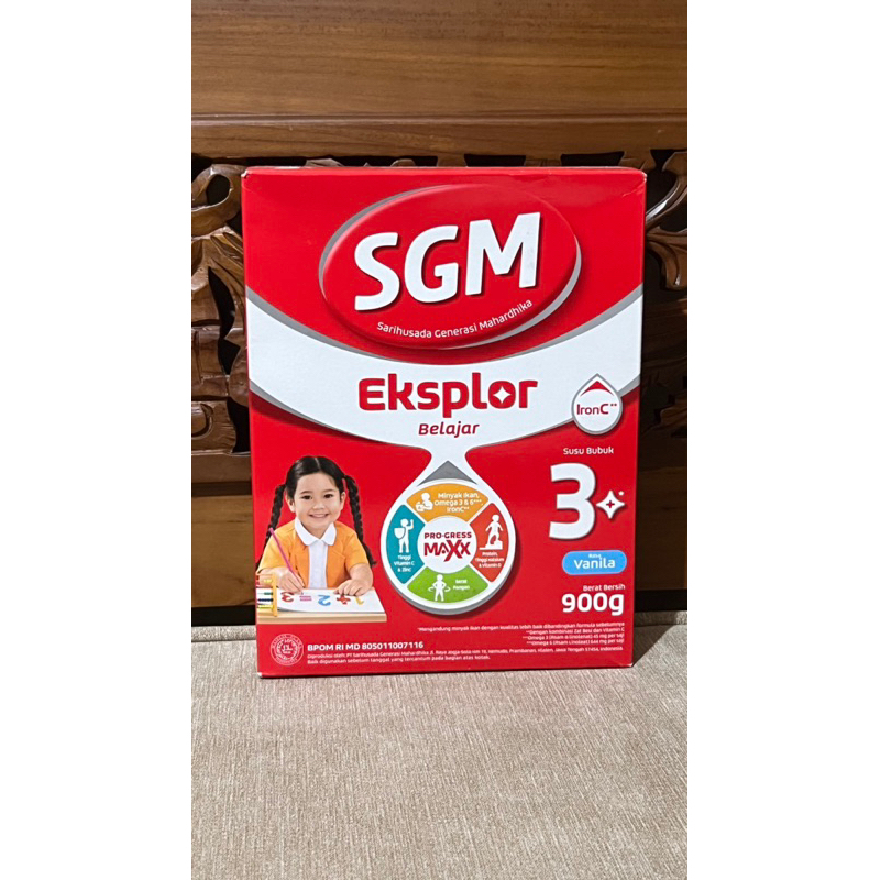 Susu sgm 3 vanila 1-3 tahun 900 gram